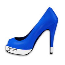 Dazzling Blue Pantone pump